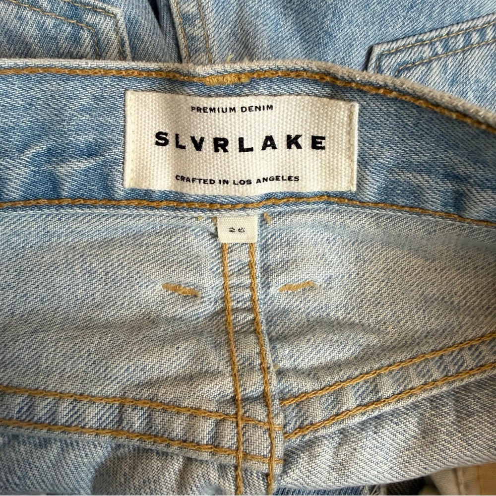 SLVRLAKE Charlotte High Rise Bootcut Jeans Pacific - Picture 10 of 12